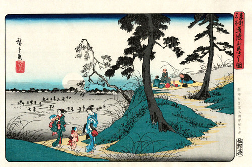 Véritable estampe japonaise - véritable,