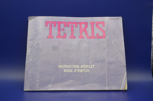Notice seule tetris nintendo - tetris,