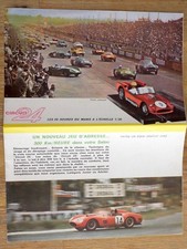 CIRCUIT 24 PIERRES MAGIQUES DÉPLIANT PUB. CIRCUITS ELECTRIQUES SLOT CAR