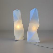 Paire De Lampes Vintage Slamp