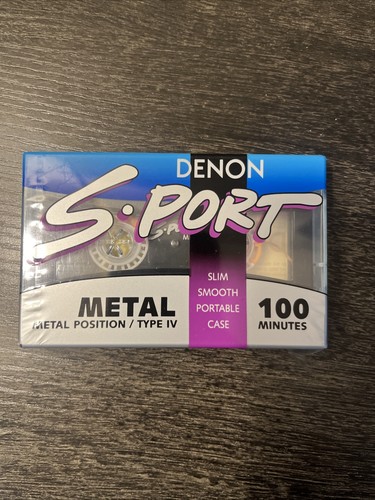 Denon sport cassette metal - sport,