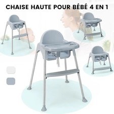 Chaise Haute Bébé 4 en 1