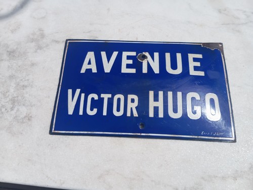 Ancienne plaque emaillee - ,