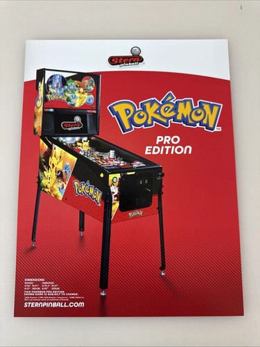Pokemon pro stern - stern, pinball
