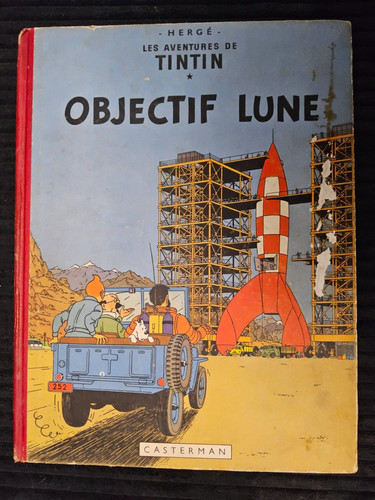 Tintin objectif lune b8 - -,