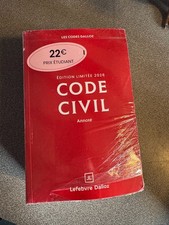 Code civil 2026 annoté
