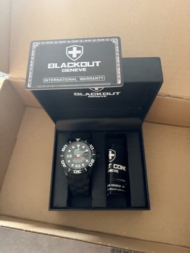 Blackout genève montre quartz - montre,