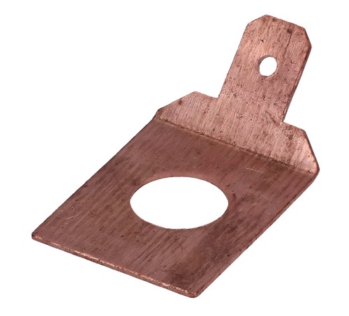 Feuille cuivre connexion de - de,