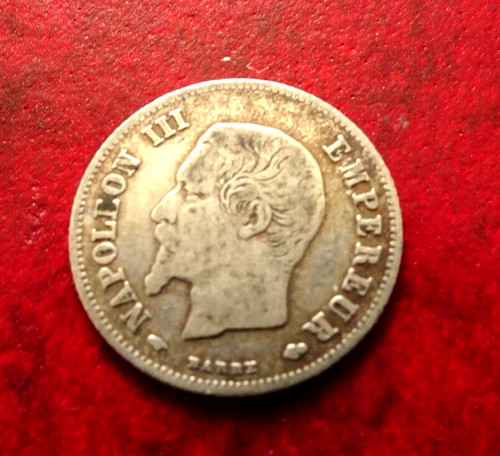 Centimes 1858 ancre et - -,
