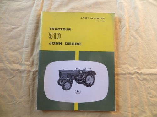 Tracteur john deere 510 - 510,