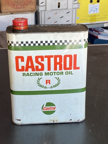 Bidon huile castrol racing - bidon,