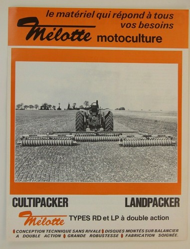 Prospectus brochure mélotte - prospectus,
