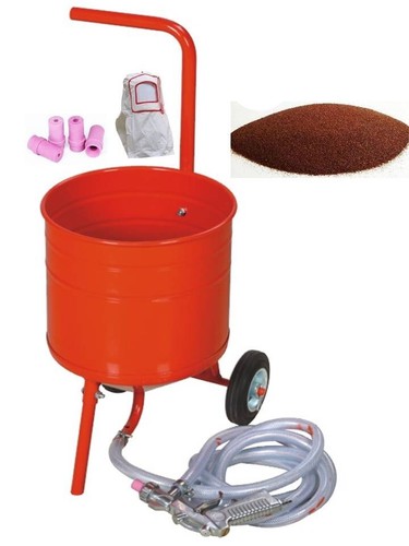Sableuse mobile sur roulettes - sableuse,