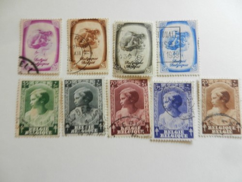 Lot anciens timbres - lot, 9