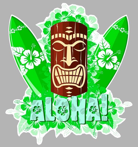 Gwada tiki surf - tiki, tahiti