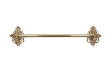 Porte Serviettes Porte-Serviettes Laiton Poli de Salle de Bain 50 CM Empire