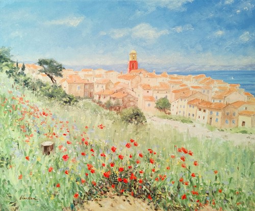 Tableau original huile - original, à