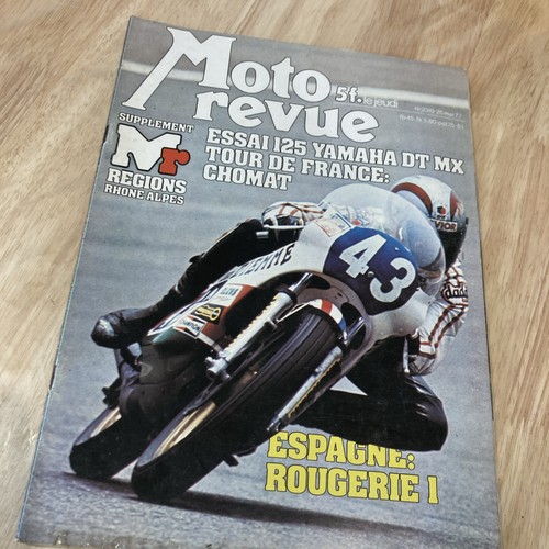Magazine moto revue 1977 - revue,
