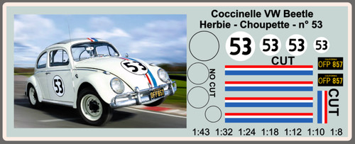 Coccinelle beetle herbie - vw,