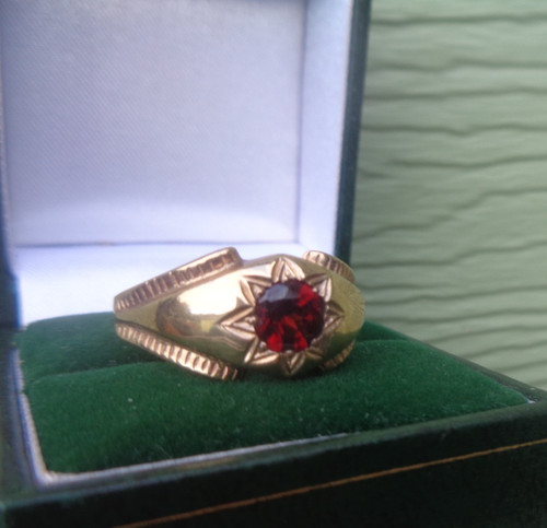Bague chevalière vintage - chevalière, en