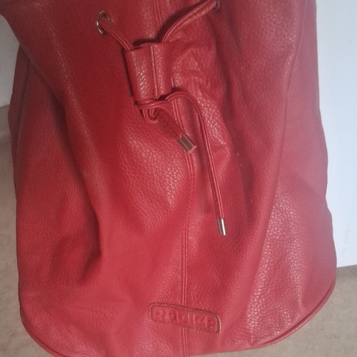 Rodier sac seau cuir grainé