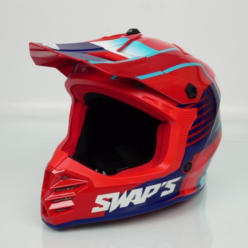 Casque moto cross - de,
