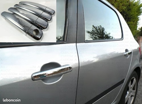 Caches chrome coques poignees - chrome,