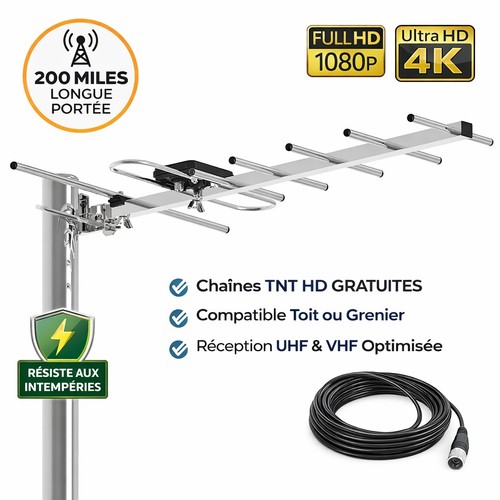 Antenne extérieure yagi - antenne,