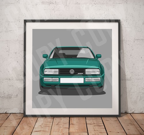 Corrado vr6 artwork print - vr6,