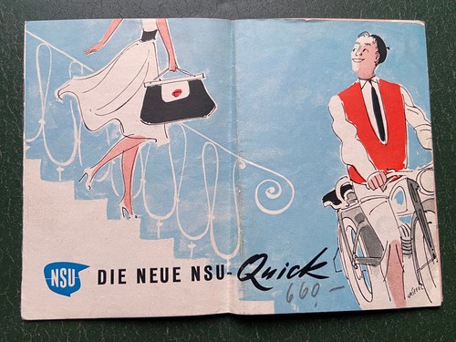 Ancien prospectus nsu quick - ancien, prospectus,