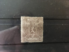 belgique 1866 cob25 neuf sans gomme