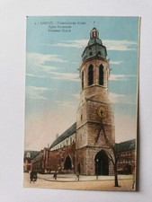 Old postcard Landau - Protestant Church