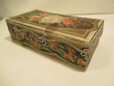Antique perfume bottle in Art Nouveau style cardboard box: "Flowers of Italy"