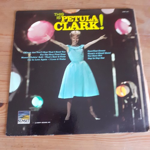 This petula clark rare lp - this,