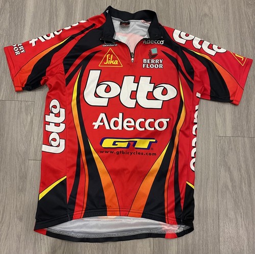 Maillot cycliste lotto - maillot, adecco