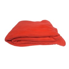 COUVERTURE PLAID POLAIRE ROUGE