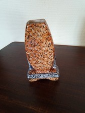 VASE EN FAIENCE BELGE M.W. ART DECO