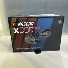 AXIL XCOR DIGITALNASCAR Wireless Earbuds — EarPRO NEW Open Box