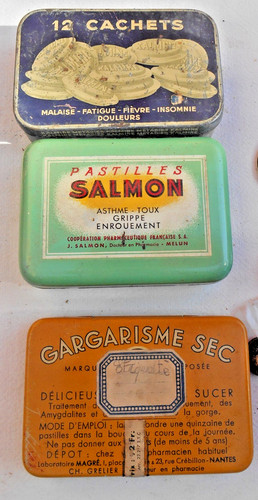 Ancien lot boite - lot, 3