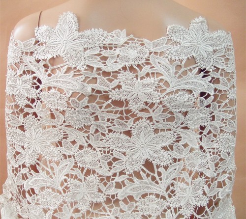 Dentelle guipure broderie - dentelle,