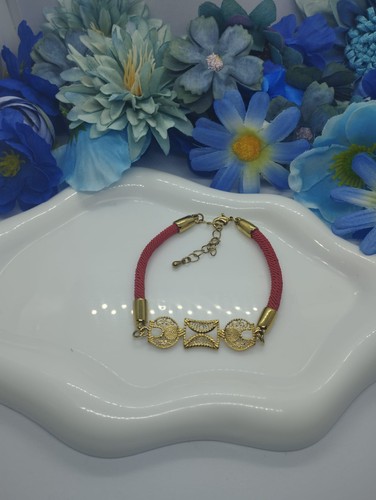Bracelet cordon tissé - de,