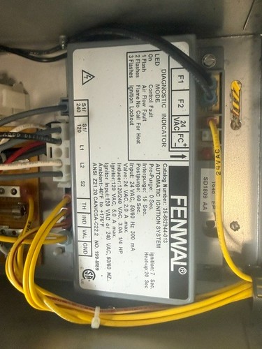 Fenwal pentair ignition - fenwal,
