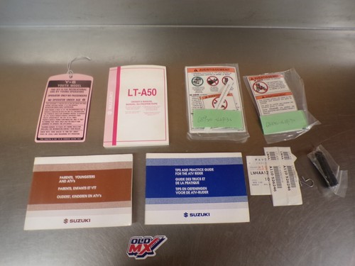 Lot manuels propriétaire - lot, du
