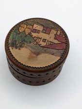 BOITE EN BOIS - BONBONNIERE -