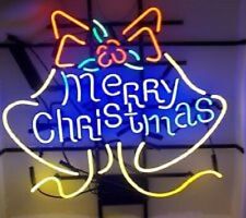 CoCo Merry Christmas Santa Claus Gift Xmas Neon Sign Light Handmade 24"x20" 
