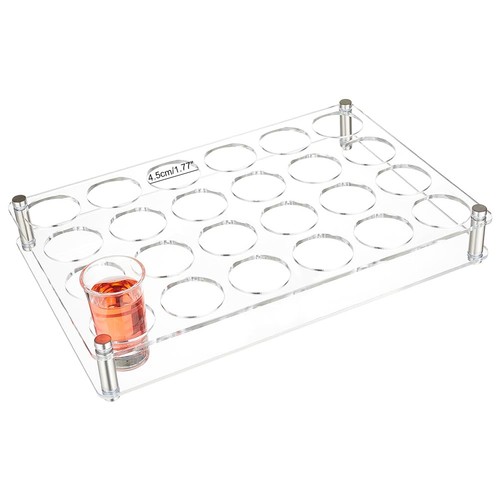 Hole shot glass tray - 24,