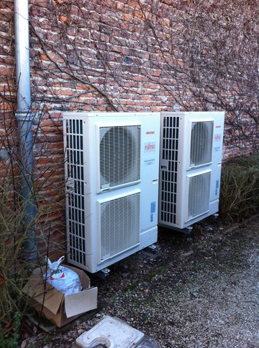 Pompe chaleur air eau - air,