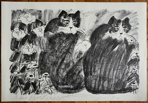 Walasse ting lithographie - walasse,