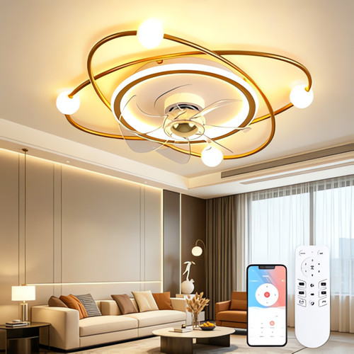 Lustre ventilateur vitesse - ventilateur, À