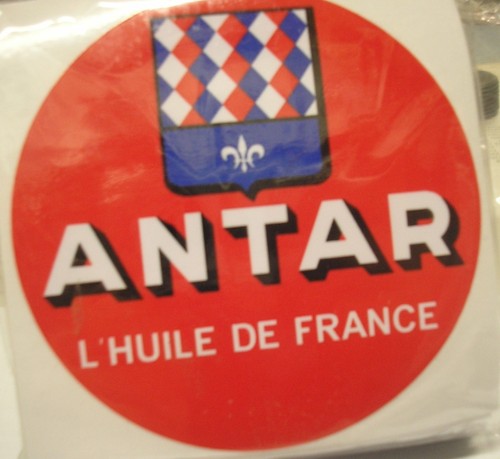 Autocollant publicitaire antar - autocollant,